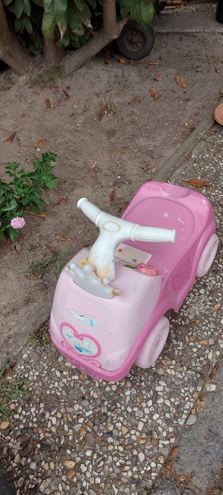 Roze loopauto voor kinderen - Gebruikt, Ophalen of Verzenden, Gebruikt