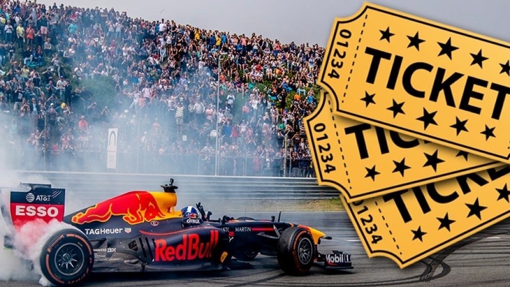 F1 Zandvoort – Vrijdagtickets te koop, Twee personen