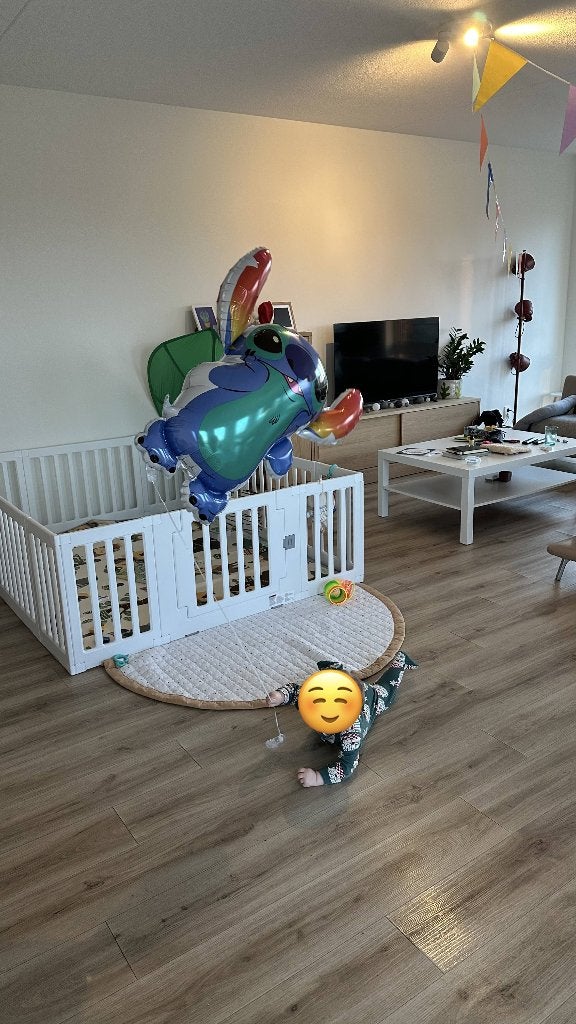 Grote grondbox 150x180 + speelmat - alles compleet - Haarlem, Ophalen, Zo goed als nieuw, Overige typen
