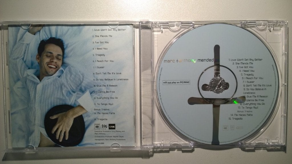 Marc Anthony - Mended, Cd's en Dvd's, Ophalen of Verzenden, Zo goed als nieuw