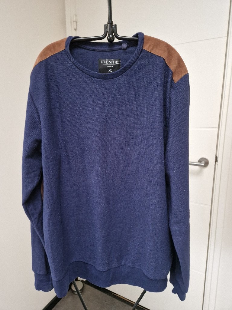 IDENTIC donkerblauwe trui, maat XL, Blauw, Maat 56/58 (XL), Ophalen of Verzenden, Zo goed als nieuw