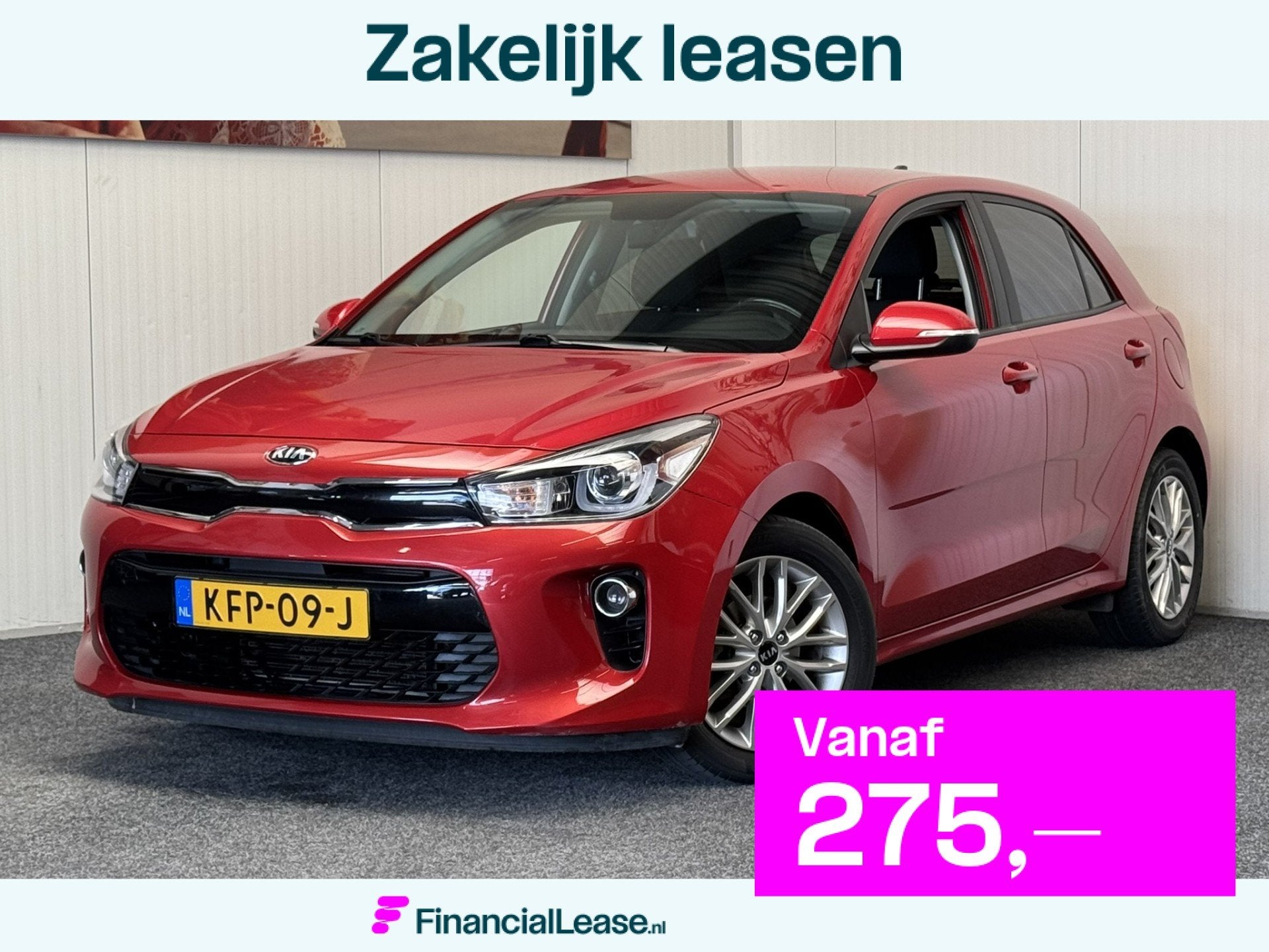 Kia Rio 1.0 TGDI DYNAMICPLUSLINE NAVIGATIE STOEL EN STUURVER, Dealer onderhouden, Gebruikt, Zwart, 1055 kg