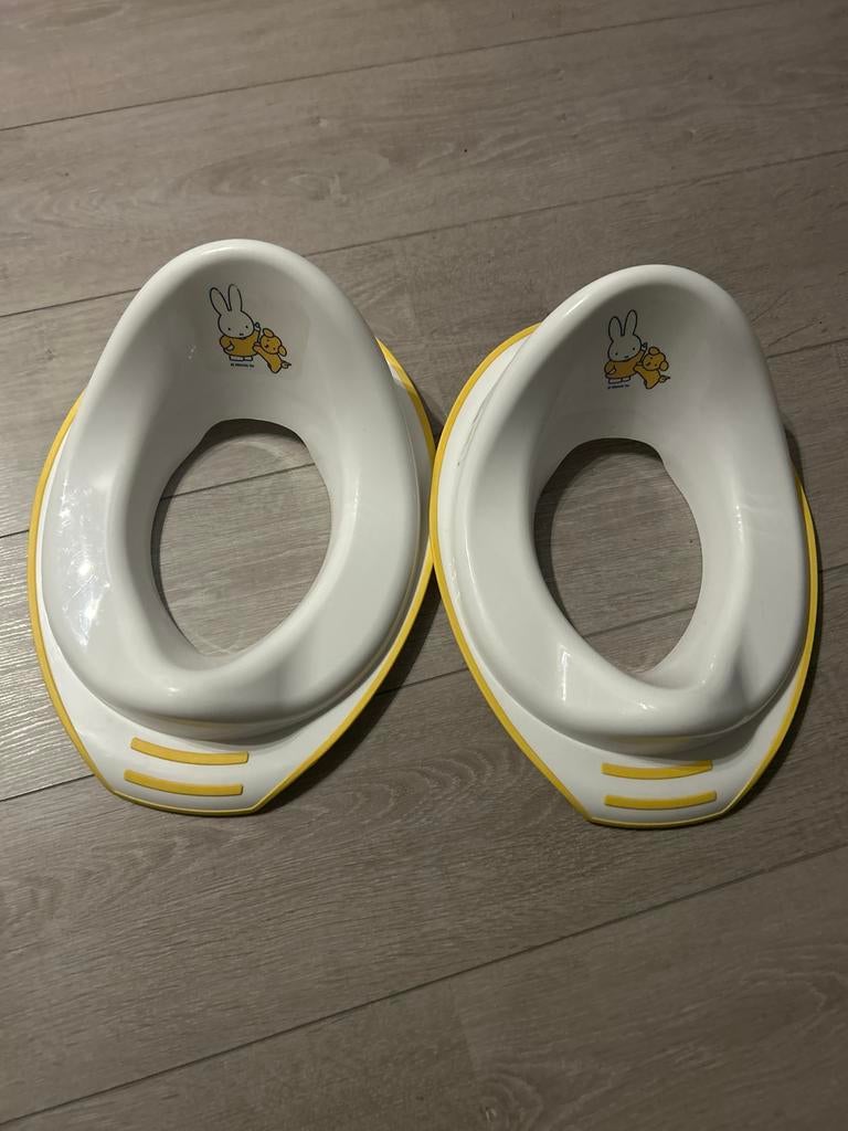 Nijntje Toiletverkleiner - 2 stuks, Kinderen en Baby's, Badjes en Verzorging, Ophalen of Verzenden, Zo goed als nieuw, Standaard