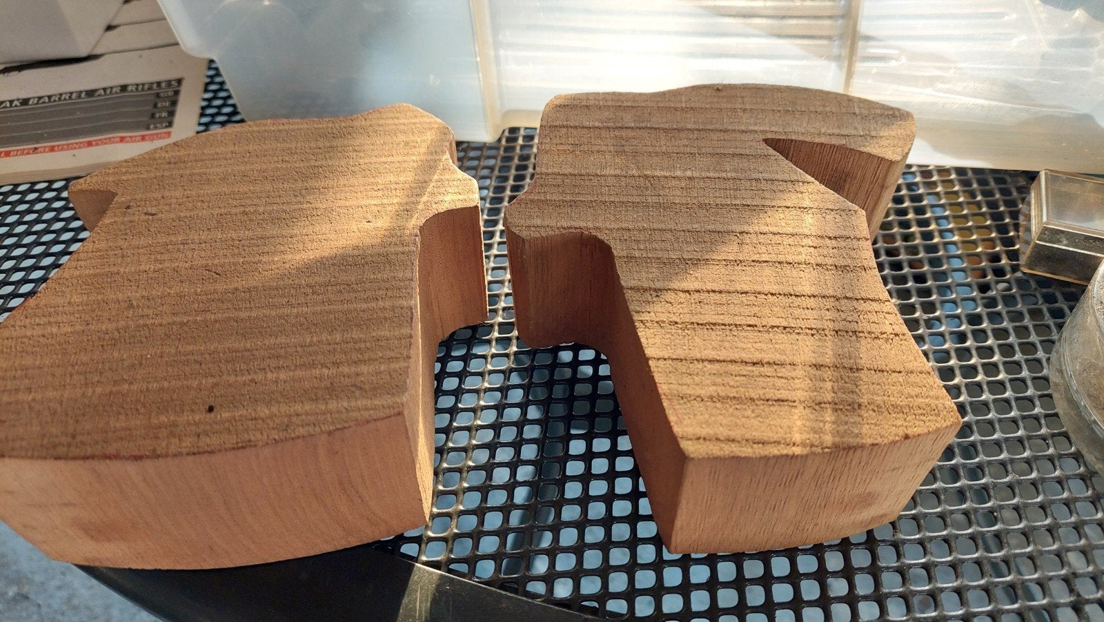 Houten blokken voor zelfbouw pistool/revolver handgreep, Ophalen of Verzenden