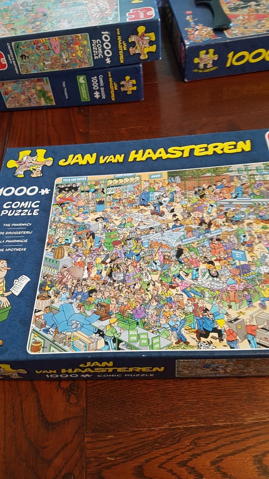 Puzzel Jan van haasteren., Ophalen, 500 t/m 1500 stukjes, Zo goed als nieuw