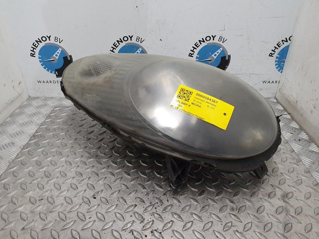 NISSAN MICRA 1.2 PURE  KOPLAMP R 2006, Ophalen of Verzenden, Gebruikt, Stiba lid