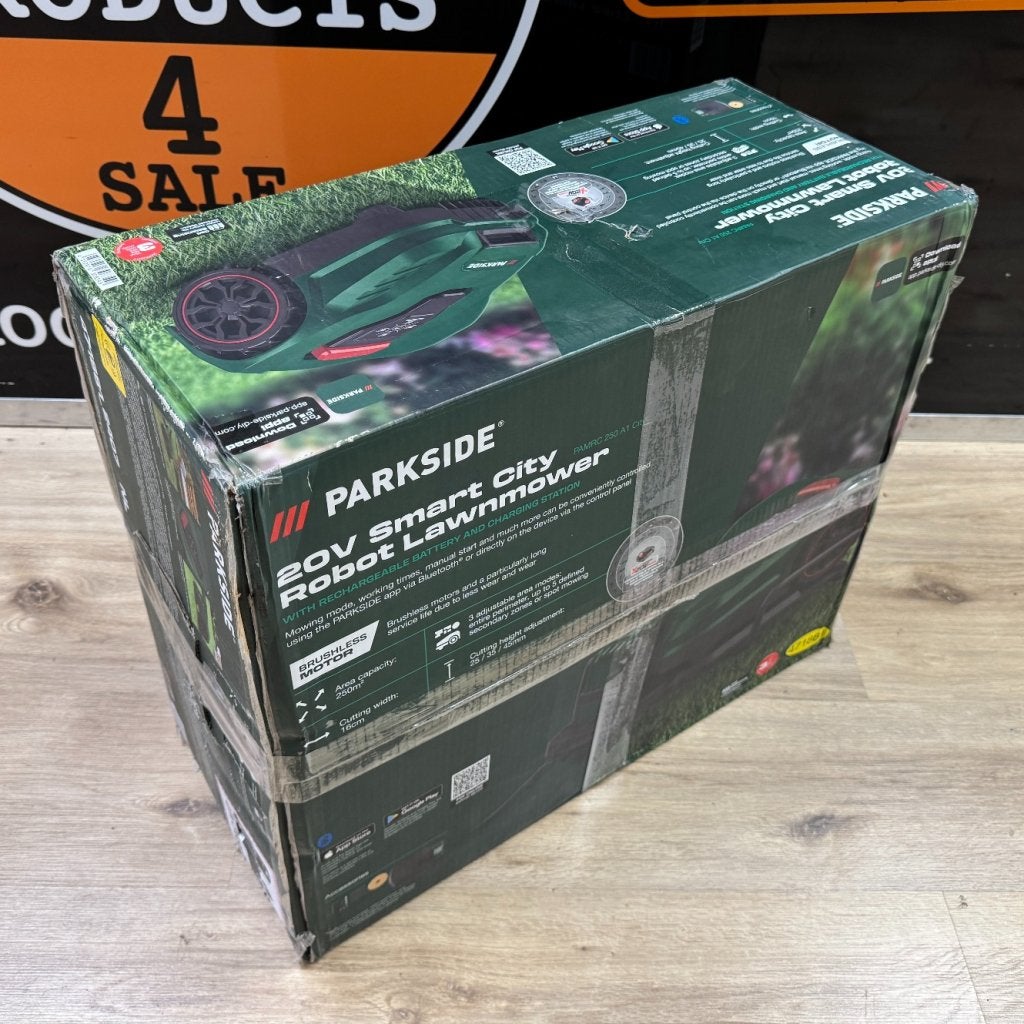Parkside 20V SmartCity robot Lawnmower 250m2 | Nieuw in Doos, Tuin en Terras, Parkside, Zo goed als nieuw, Support@parkside.com