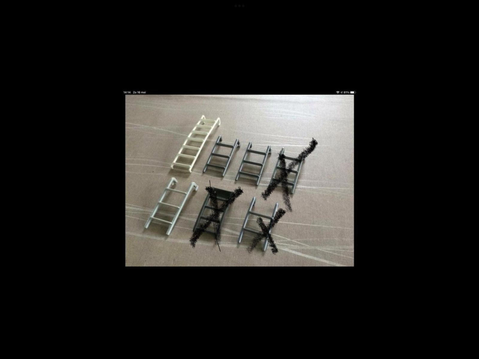 Playmobil ladders, trappen., Ophalen of Verzenden, Zo goed als nieuw