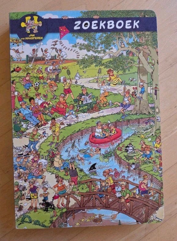 Zoekboek Jan van Haasteren, Ophalen, Zo goed als nieuw, Overige onderwerpen