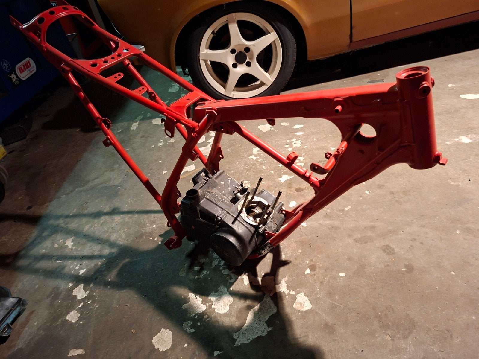 honda mtx automaat frame, Ophalen, Gebruikt, Frame