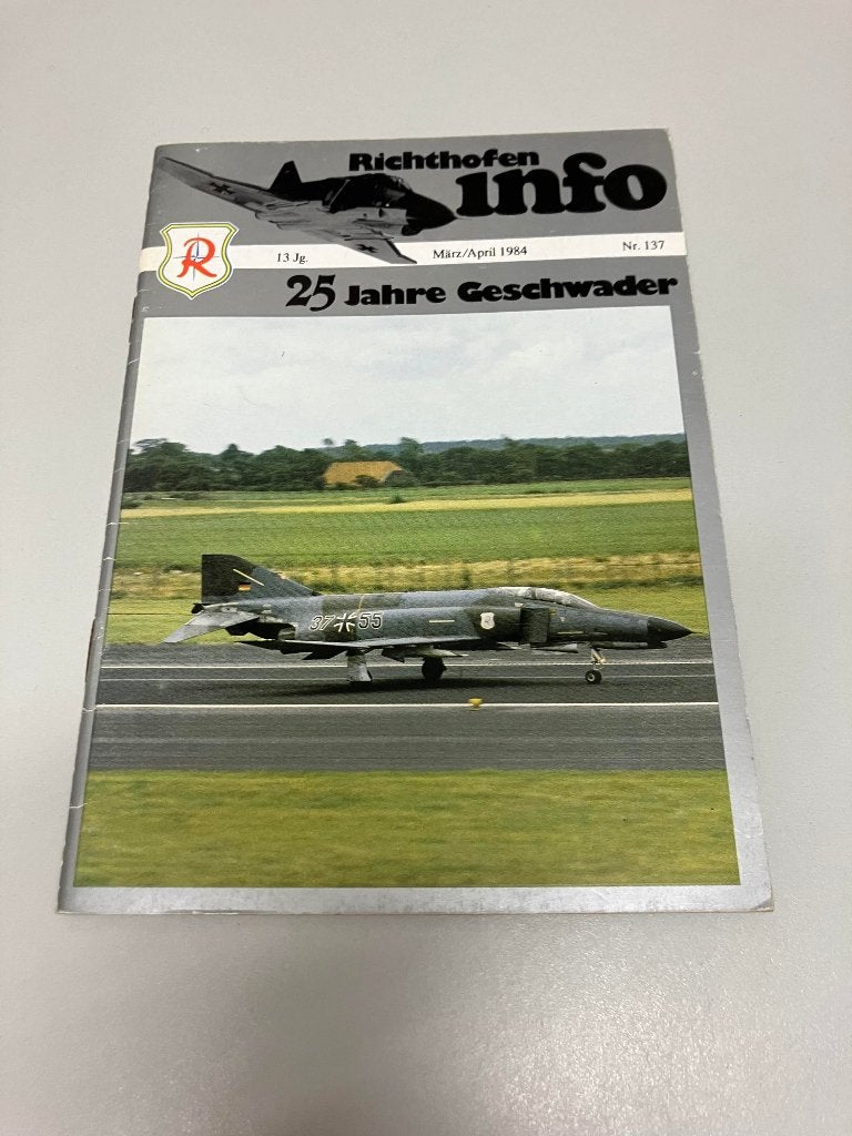 25 jahre geschwader 71 Richthofen, Ophalen of Verzenden, 1945 tot heden, Gelezen, Luchtmacht