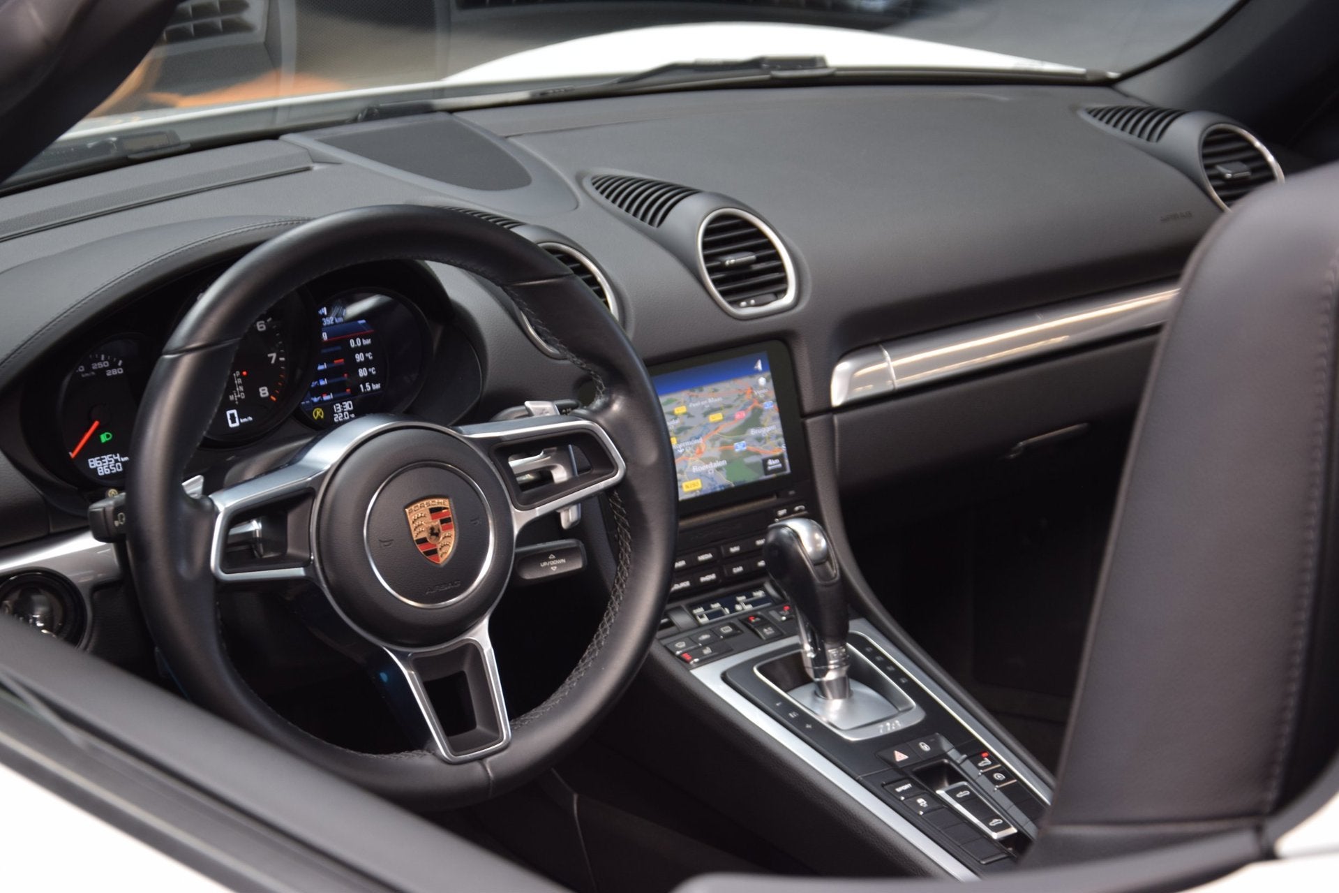 Porsche 718 Boxster 2.0 Leder|Navi|OrgNL|Compleet Dealer ond, Automaat, Achterwielaandrijving, Gebruikt, 4 cilinders