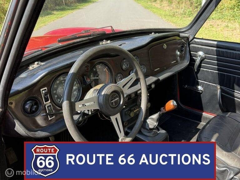 Triumph TR6 | 1969 | Route 66 Auctions, Overige carrosserieën, Triumph, Zwart, Bedrijf