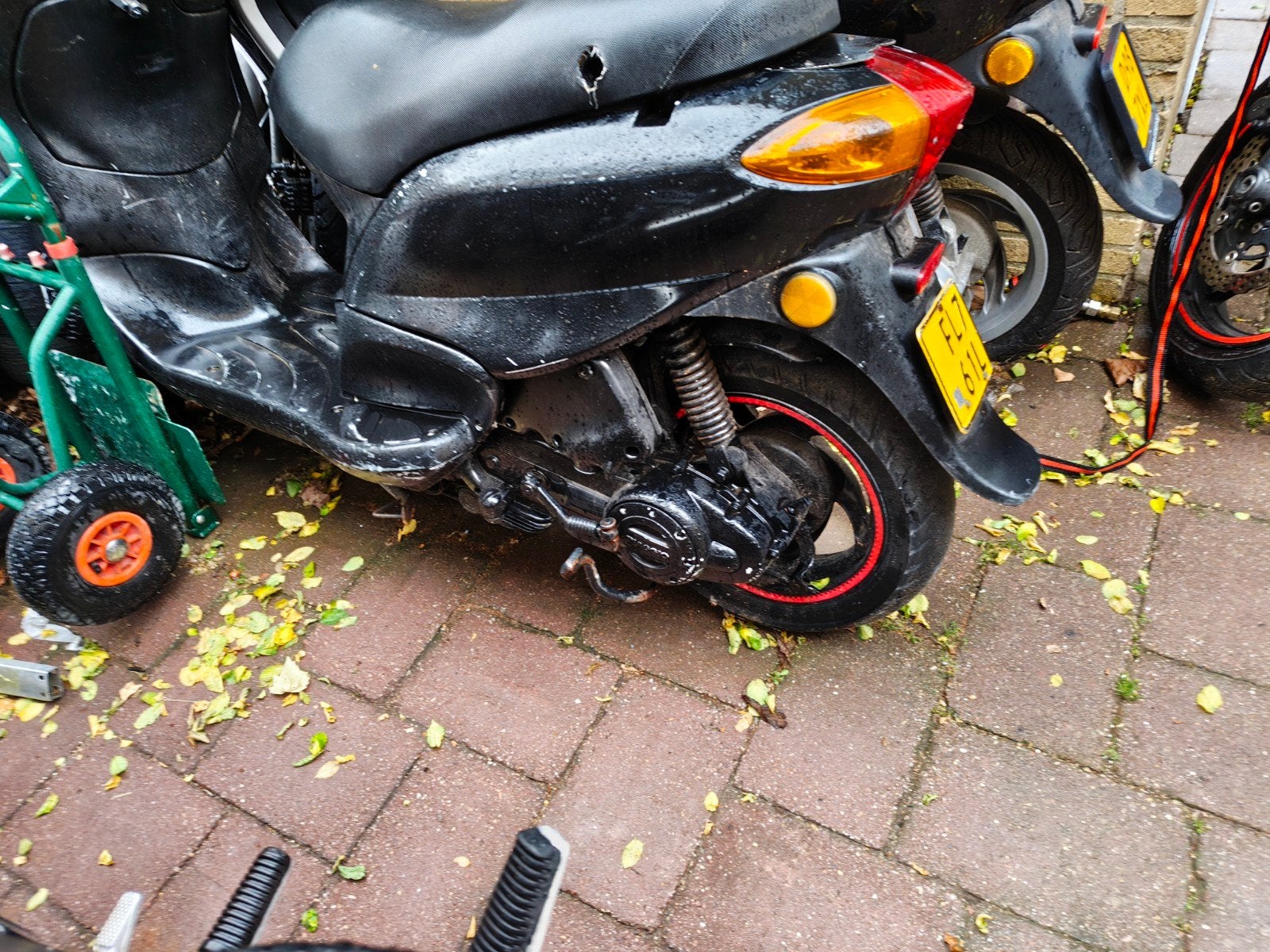 Piaggio Fly Scooter - Zwart, Gebruikt, Ophalen of Verzenden, Gebruikt, Benzine, Fly