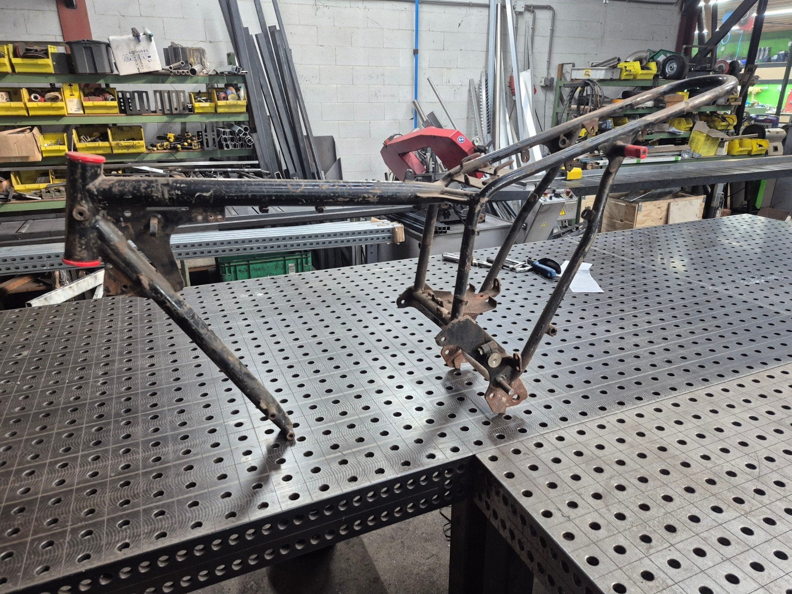 te koop Ducati breedcarter frame, Motoren, Ophalen, Gebruikt