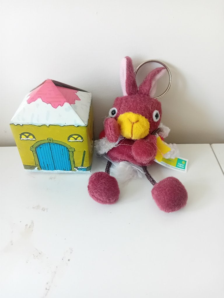 Kerstbungel in de vorm van een haas, Ophalen, Gebruikt, Knuffel of Figuurtje