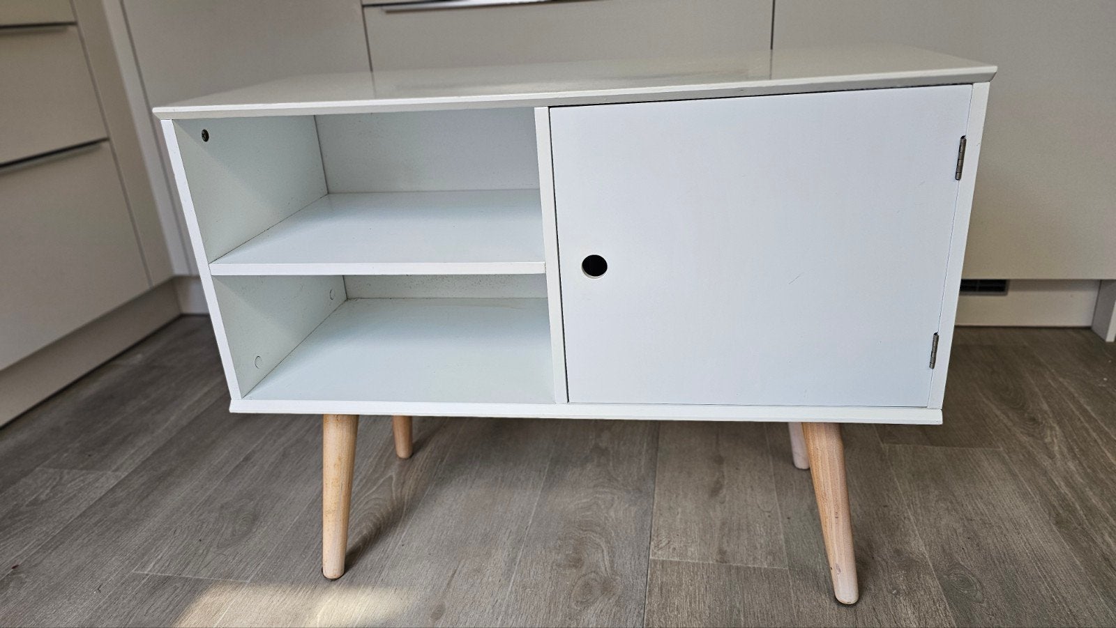 wit scandinavisch kastje, Ophalen, Gebruikt, 50 tot 100 cm, Minder dan 100 cm