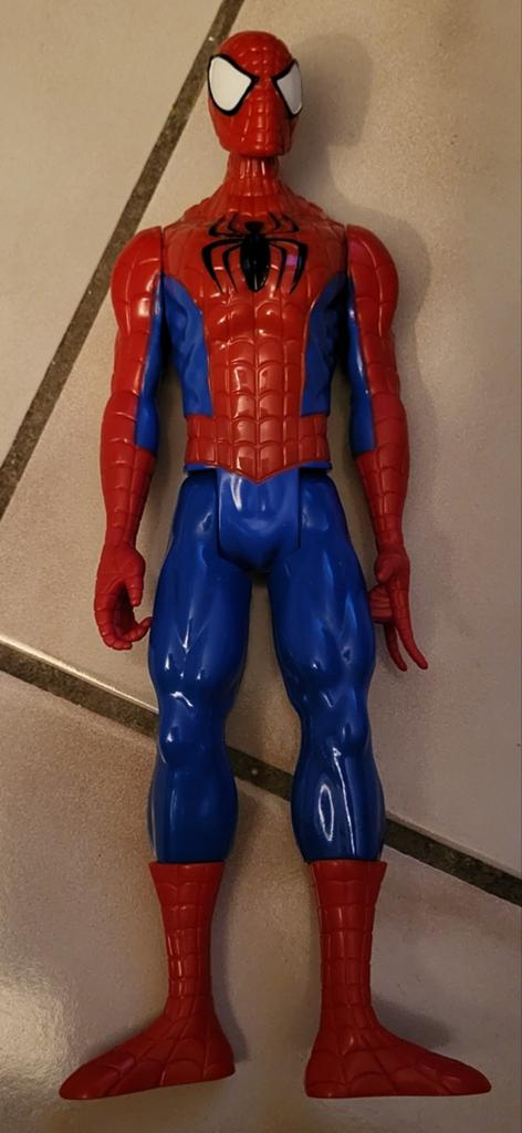 Vintage Spiderman Pop Figuur - Klassiek Design, Ophalen, Gebruikt