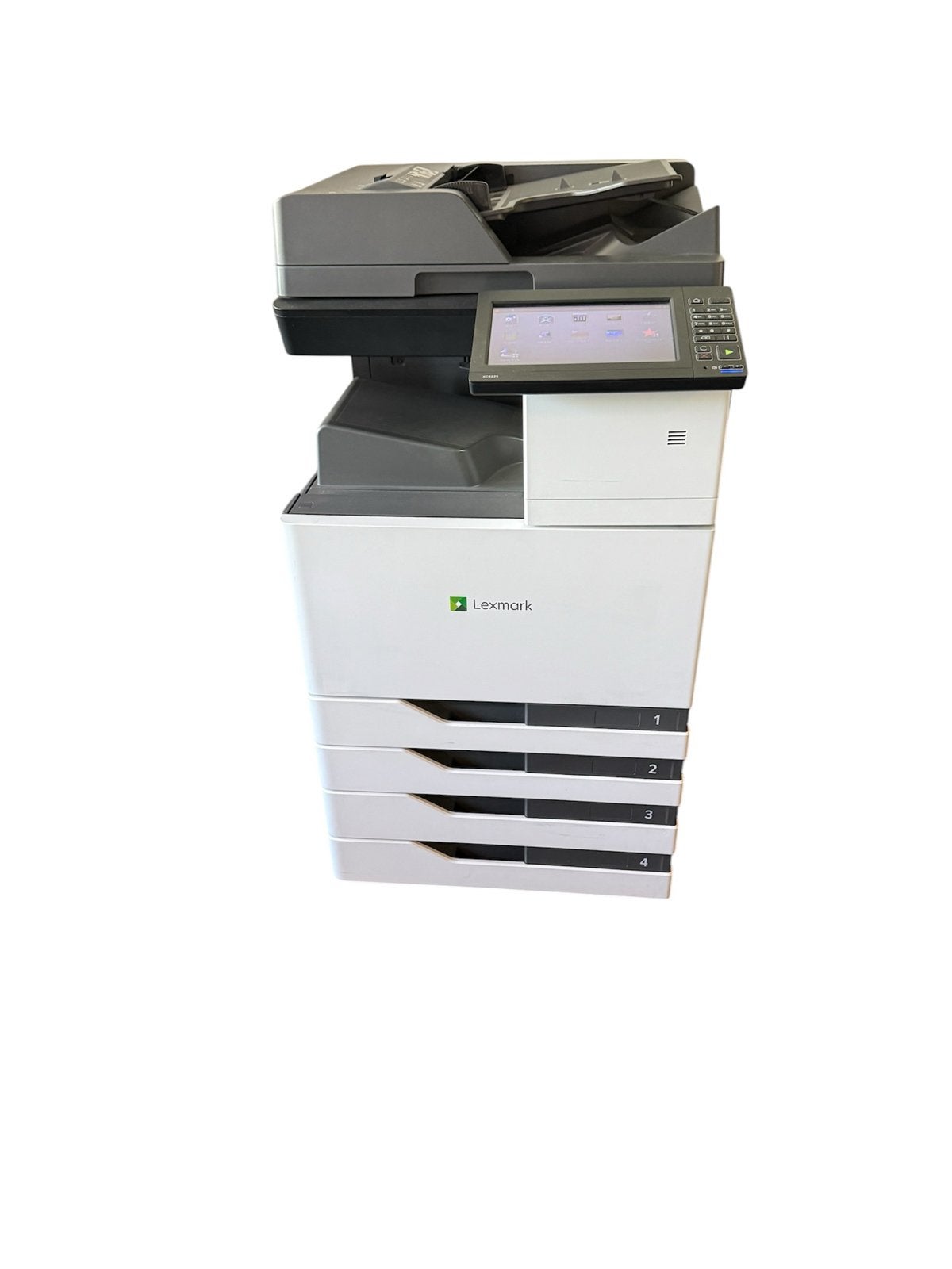 Lexmark xc9225 Multifunctionele Printer met Touchscreen, Ophalen, Gebruikt, Printer, Fax of Scanner