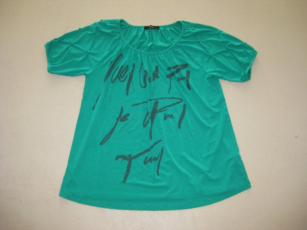 X-two shirt maat 2 (= maat 50) groen, Kleding | Dames, X-Two, Gedragen, Groen, Shirt of Top