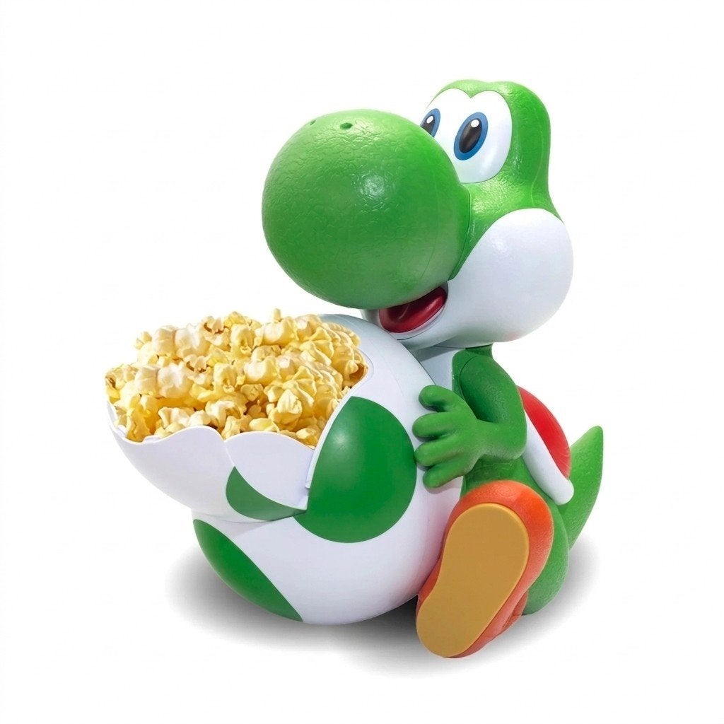 GEZOCHT: Yoshi Popcorn Houder - Super Mario, Ophalen of Verzenden, Nieuw