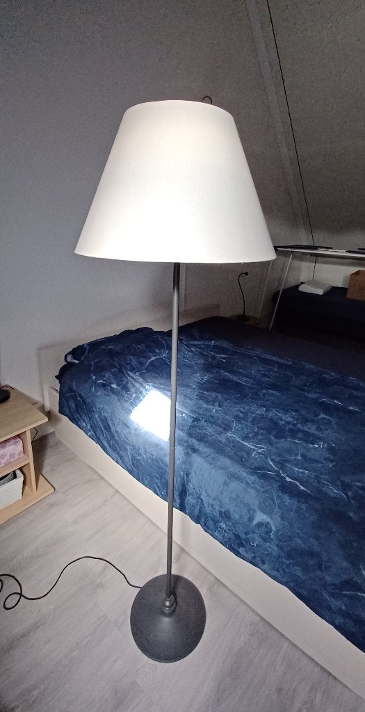 Staande lamp-van IKEA, Ophalen, Gebruikt, E27 (groot), Metaal