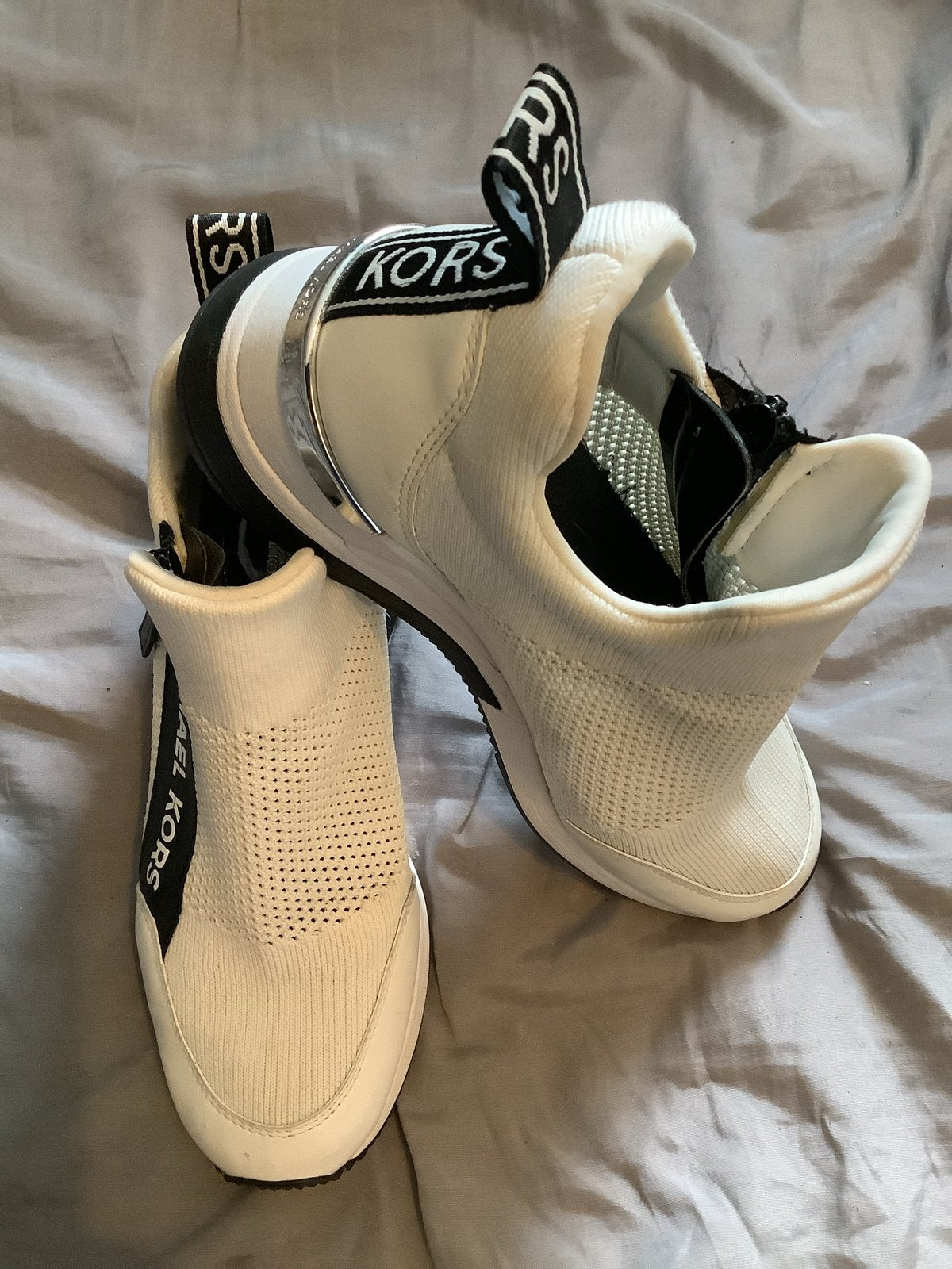 Michael Kors Sneakers - nieuwstaat, Wit, Ophalen of Verzenden, Sneakers of Gympen, Zo goed als nieuw