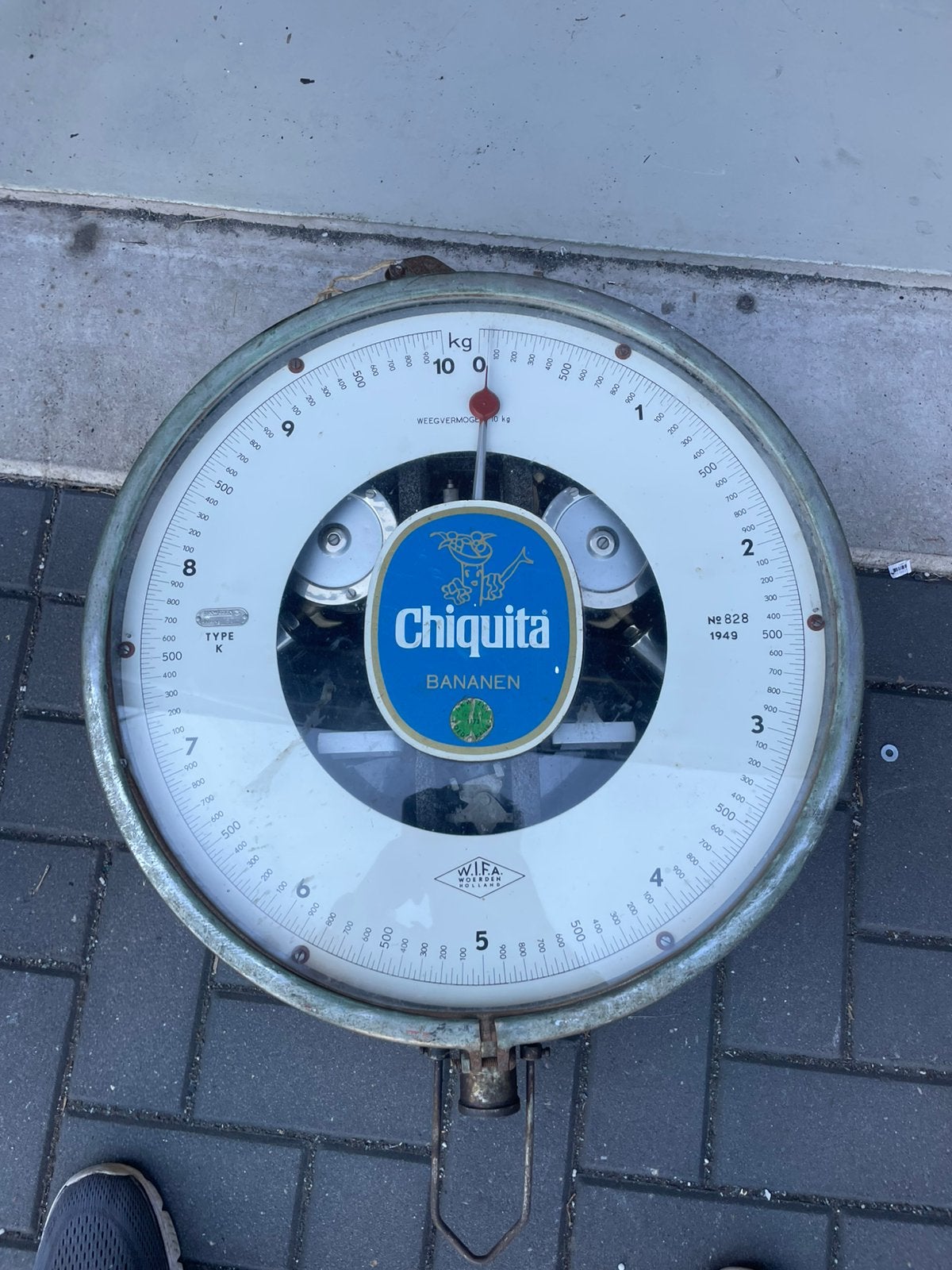Berkel weegschaal, Ophalen of Verzenden, Gebruikt, Afzuiger