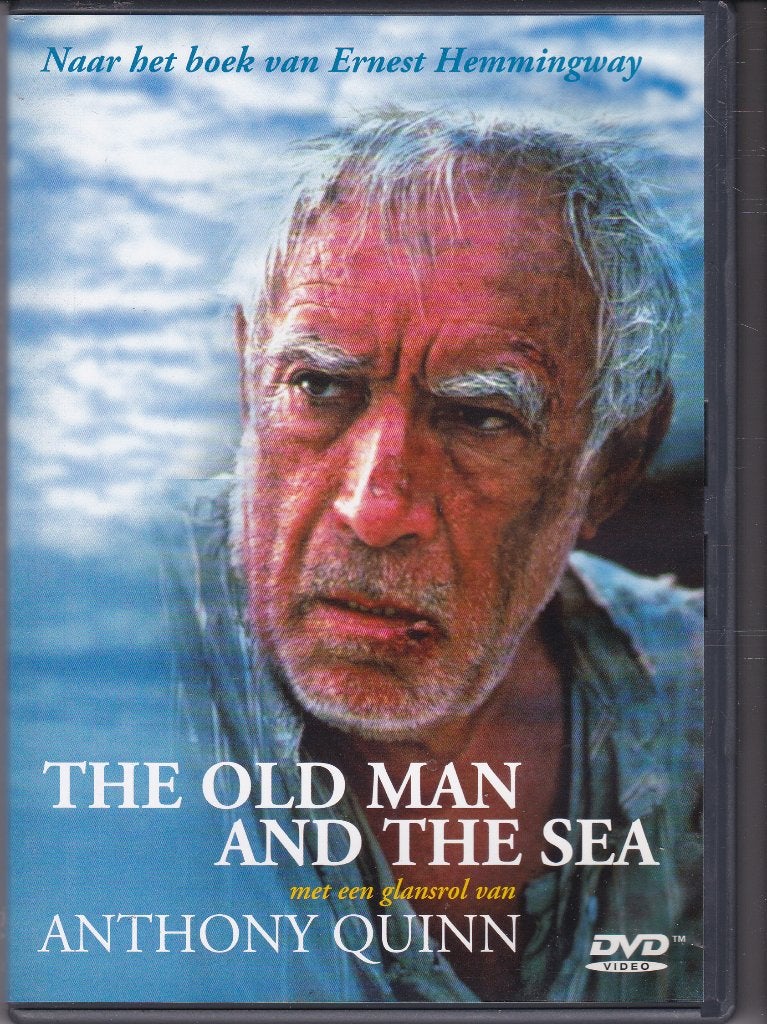 The old man and the sea (Hemmingway) ֎ 1990, Anthony Quinn, Alle leeftijden, Ophalen of Verzenden, Zo goed als nieuw, Overige genres