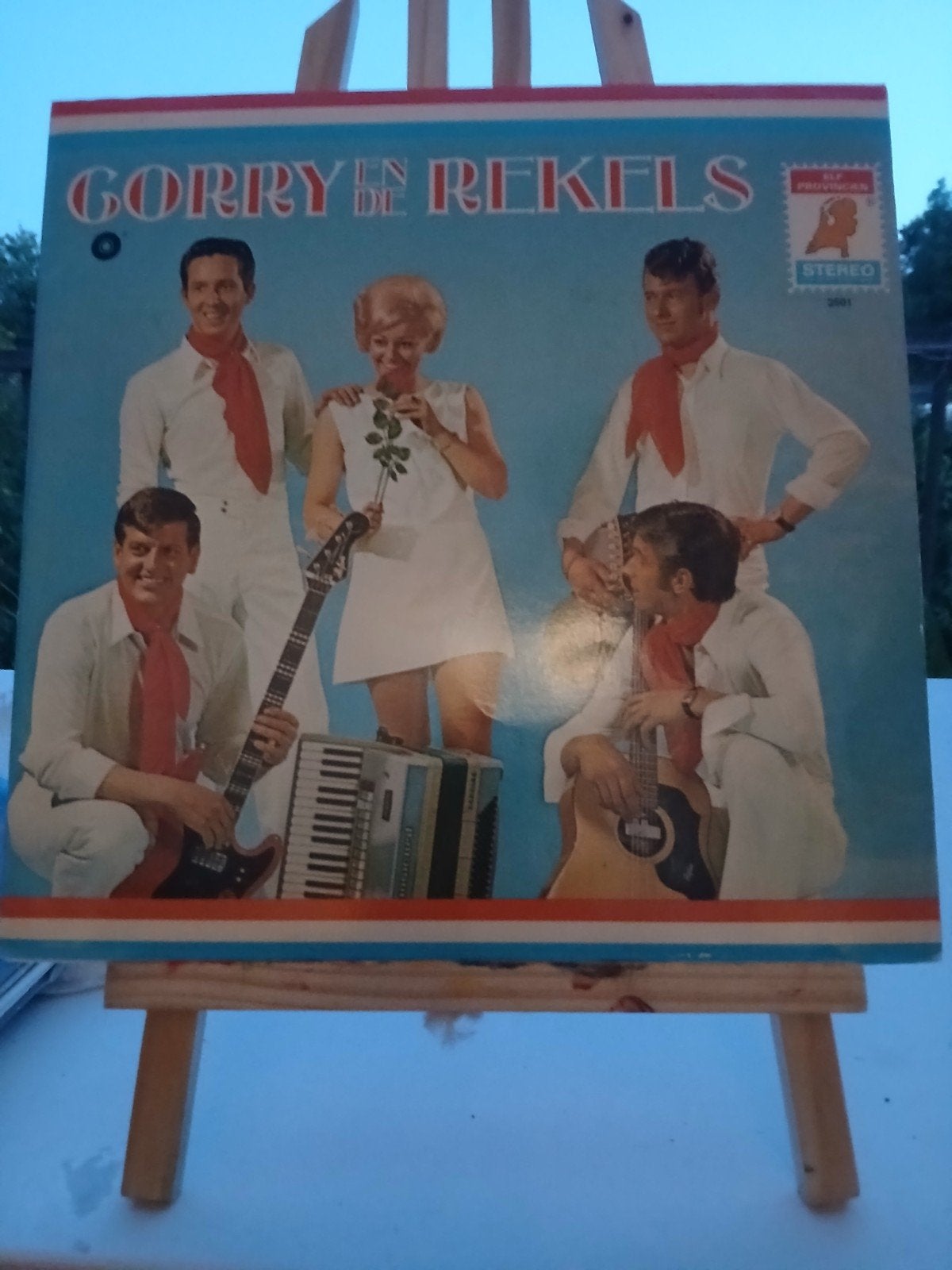 Gorry en de Rekels - Pop LP - Elf Provinciën plaat, Ophalen of Verzenden, Gebruikt, 12 inch, LP