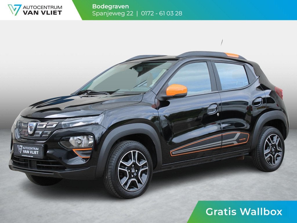 Dacia Spring Comfort Plus 27 kWh | APPLE CARPLAY / ANDROID A, Auto's, Dacia, Bedrijf, Te koop, Spring, ABS, Achteruitrijcamera
