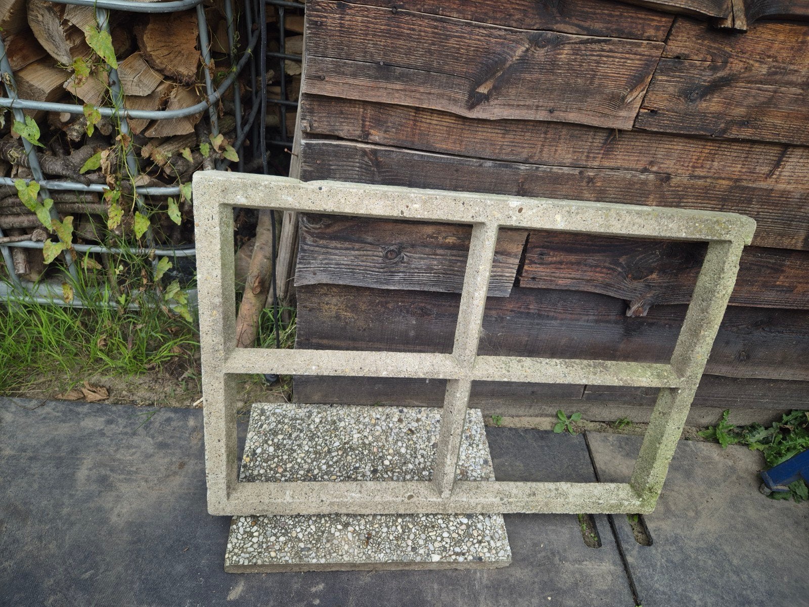 Betonnen raamkozijn - Decoratief of voor projecten, Ophalen, Gevelraam of Ruit, Gebruikt, 80 tot 120 cm