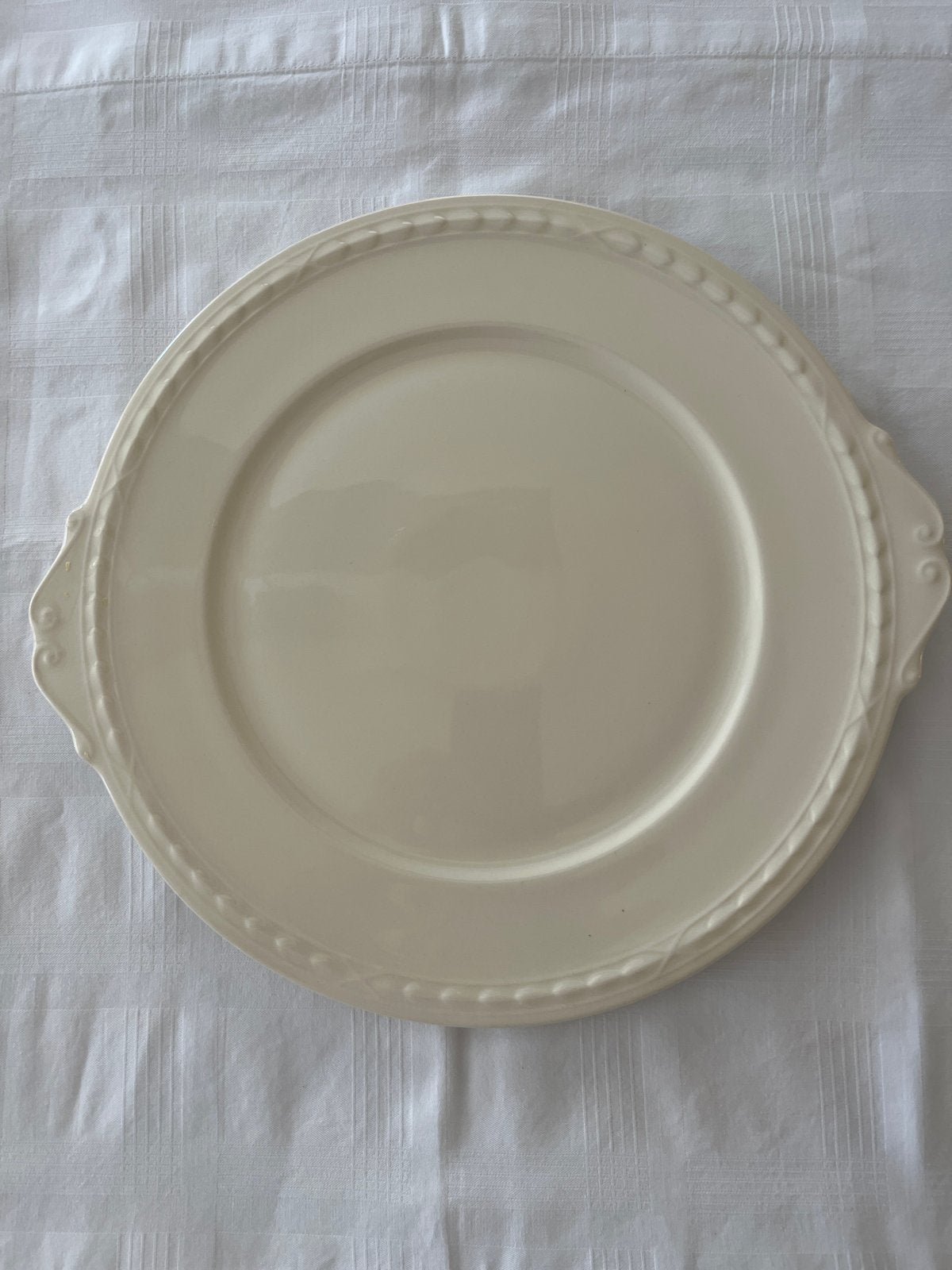 Gebakschaal 30 cm - Recamier by Royal Creamware, Huis en Inrichting, Overige merken, Keramiek, Ophalen of Verzenden, Schaal of Schalen