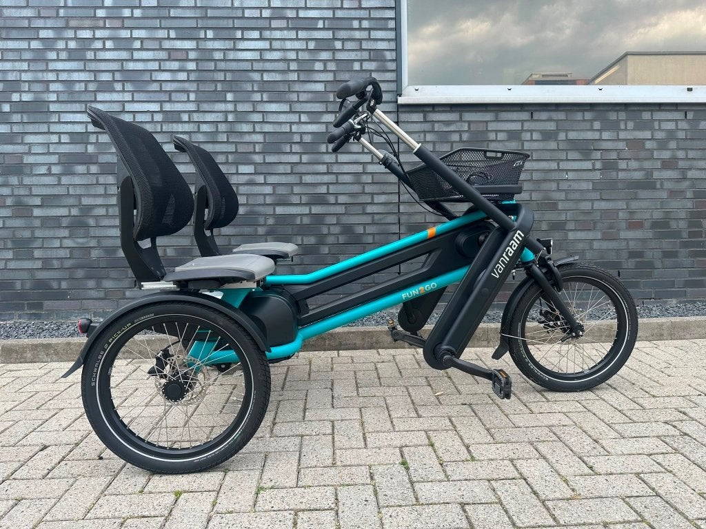 Elektrische Van Raam Fun2Go Als Nieuw!, Ophalen of Verzenden, Zo goed als nieuw, Schijfrem, Van Raam