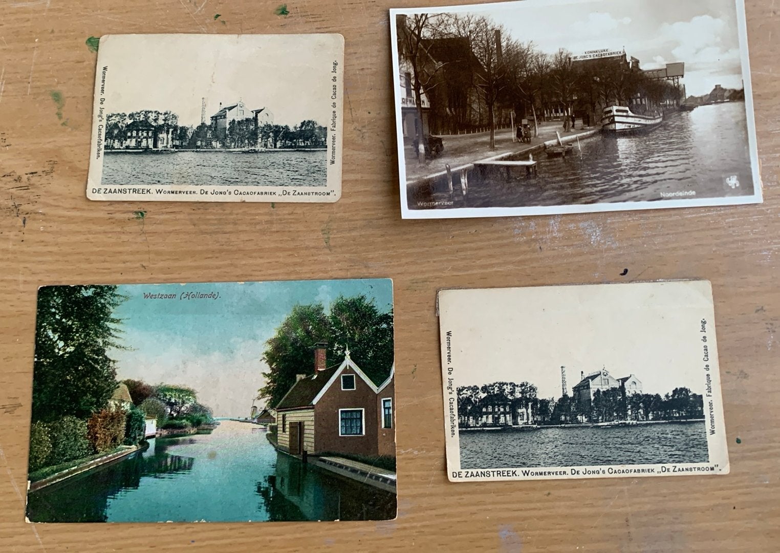 Wormerveer de jong‘s cacaofabriek westzaan blooker‘s cacao, Ophalen of Verzenden, Voor 1920, Noord-Holland