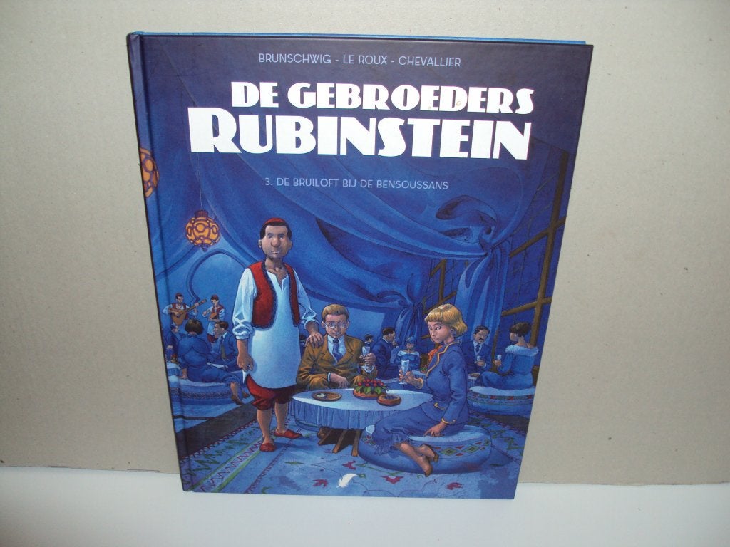 GEBROEDERS RUBINSTEIN - Deel 3 - Hardcover - Nieuw, Eén stripboek, Ophalen of Verzenden, Nieuw, Diverse auteurs