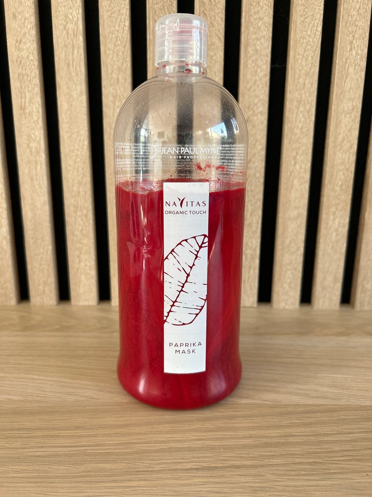 Jean Paul Mynè Navitas Organic Touch Paprika Mask, Ophalen of Verzenden, Zo goed als nieuw, Haarverzorger of -hersteller
