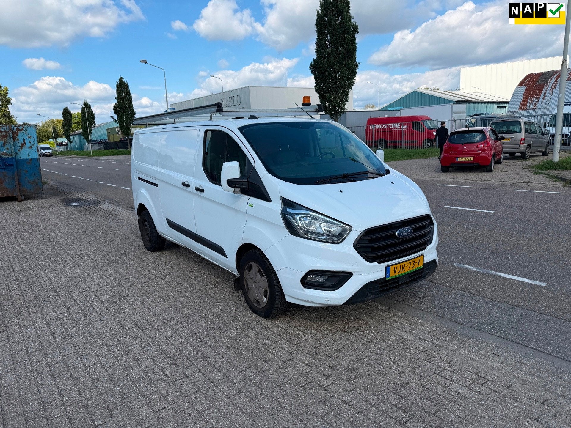 Ford Transit Custom 340 2.0 TDCI L2H1 Trend, Voorwielaandrijving, 4 cilinders, Wit, Origineel Nederlands