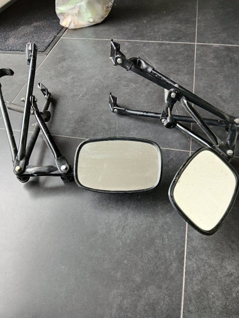caravanspiegels, Caravans en Kamperen, Caravan accessoires, Ophalen, Gebruikt