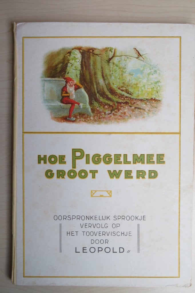 Van Nelle plaatjesboek uit 1923: Hoe Piggelmee groot werd., Ophalen of Verzenden, Gebruikt, Gebruiksvoorwerp