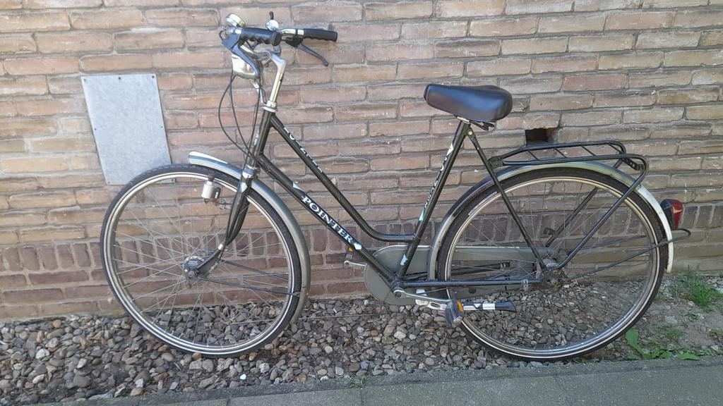 Damesfiets, Ophalen