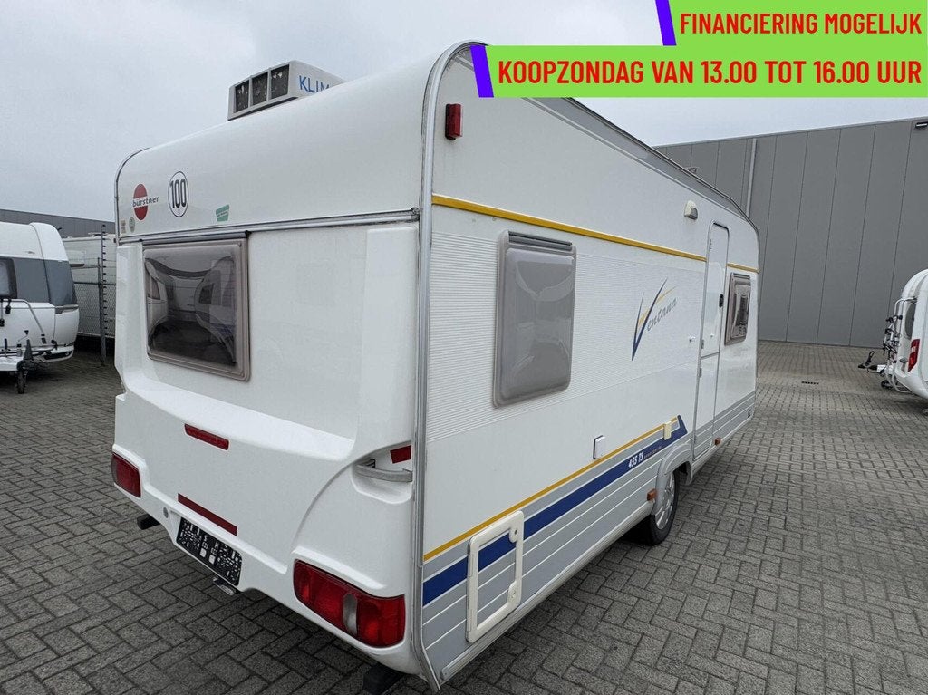 Buerstner VENTANA 455 TS AVANTGARDE, EP LEVEL, DAKAIRCO, Caravans en Kamperen, Hordeur, Bedrijf, Bürstner, 6 tot 7 meter