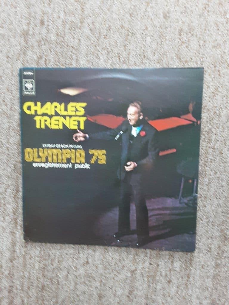 vinyl lp Charles Trenet olympia 75, LP, Gebruikt, Pop, Ophalen of Verzenden