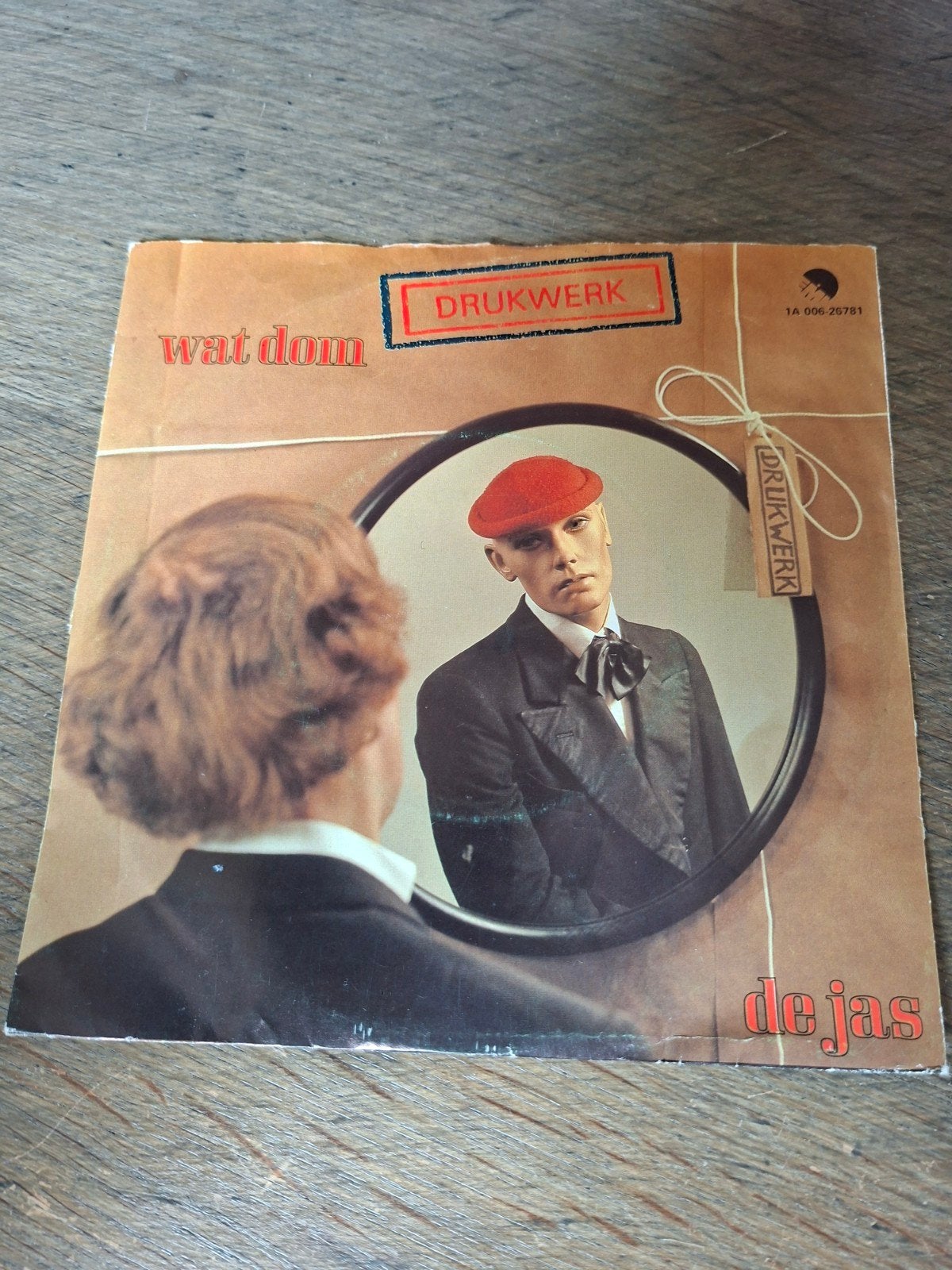 Drukwerk - Wat Dom / De Jas (Vinyl Single), Gebruikt, 7 inch, Ophalen of Verzenden, EP