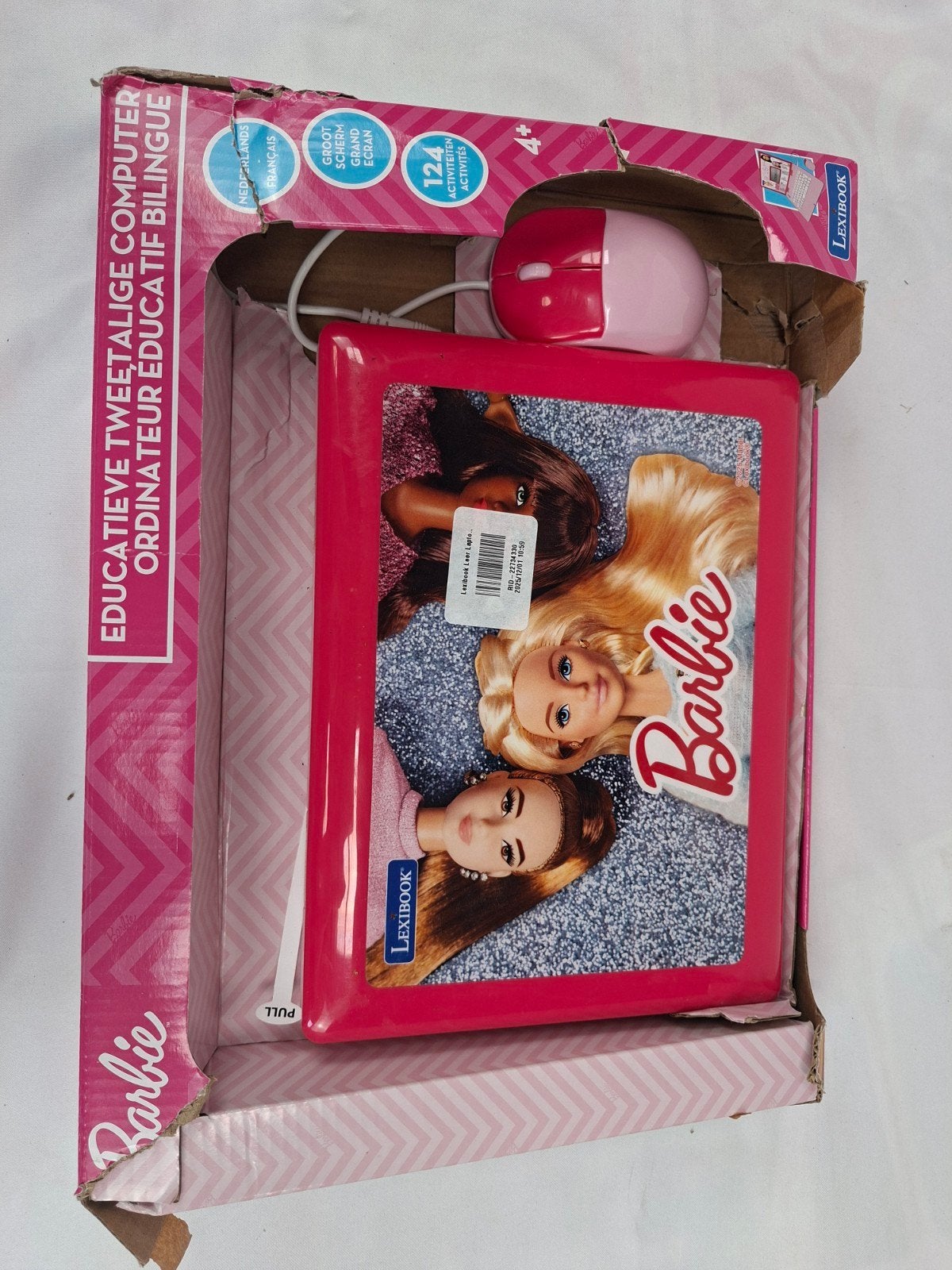 Barbie Educational laptop, nieuw in doos, Ophalen of Verzenden, Nieuw, Roze, Meisje