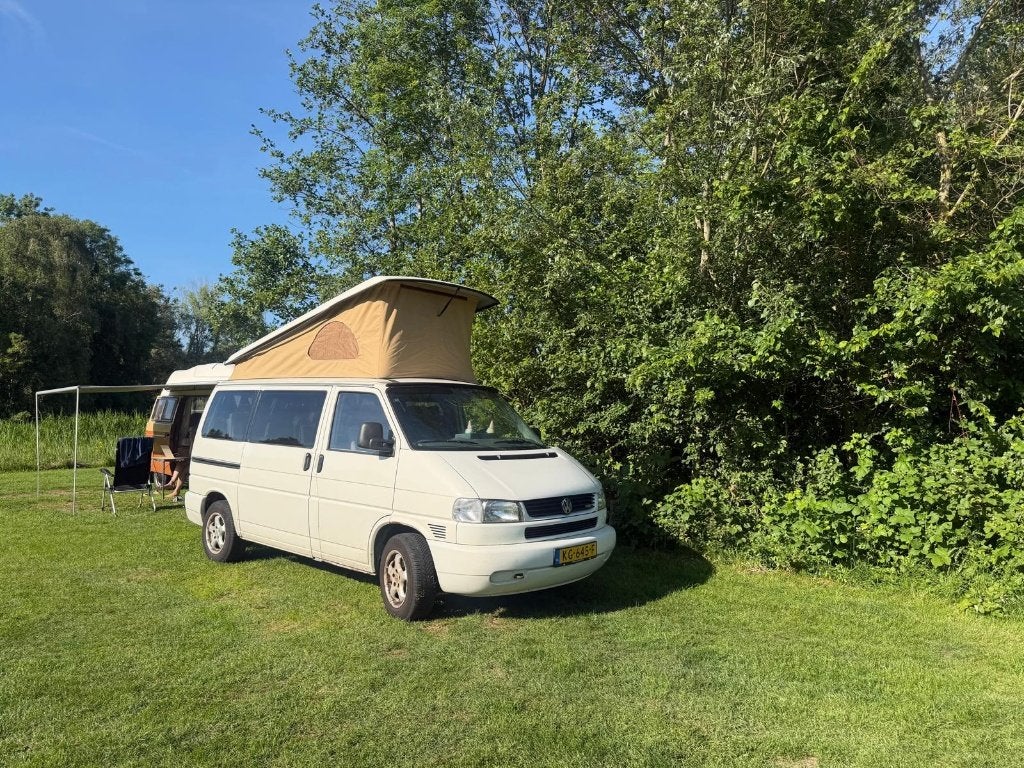 VW T4 Westfalia California 2.5 TDI | 6 zitplaatsen | airco |, Buscamper of Camperbus, Volkswagen, Treinzit, Particulier