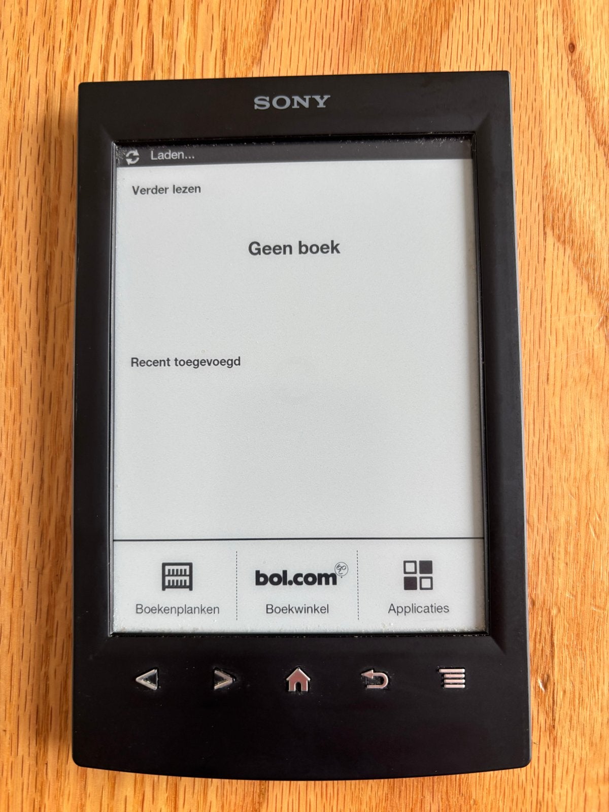 Sony Reader PRS-T2N E-reader - Zo goed als nieuw, Ophalen of Verzenden, Zo goed als nieuw, 4 GB of minder, Touchscreen