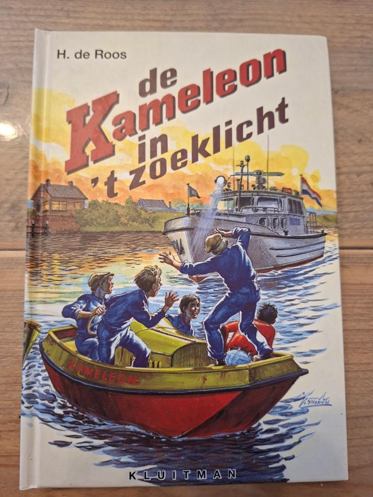 De Kameleon in Zoeklicht - H. de Roos, Ophalen of Verzenden, Gelezen, H. de Roos, Fictie algemeen