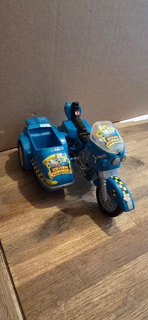 Crash test dummies cycle moto Tyco 1991, Ophalen of Verzenden, Gebruikt