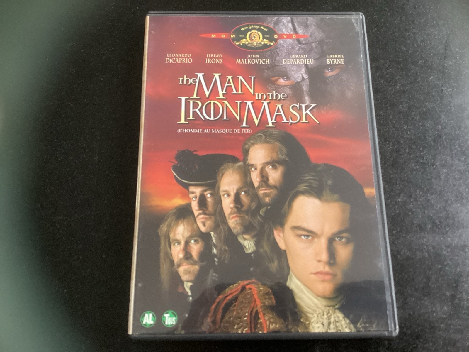 The Man in the Iron Mask DVD - Leonardo DiCaprio, Nederlands, Ophalen of Verzenden, Vanaf 12 jaar, Gebruikt